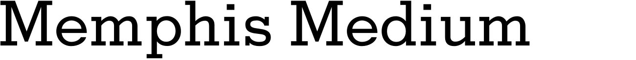 Memphis Medium